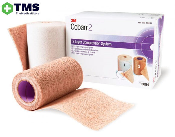 3M Coban 2 Layer Compression System Wraps - Each
