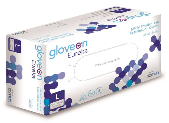 Gloveon Eureka Nitrile Powder Free Examination Gloves