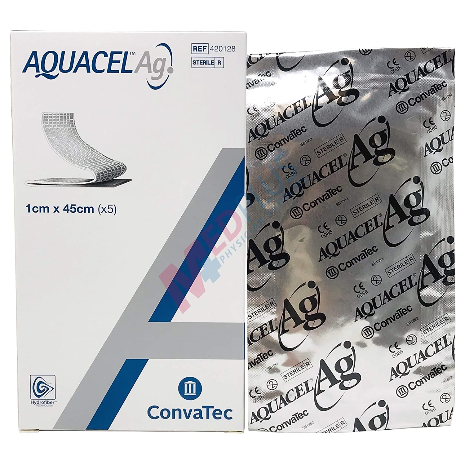 Aquacel AG Silver Hydrofiber Ribbon Rope Dressing – TheMedicalStore Aquacel AG Silver Hydrofiber Ribbon Rope Dressing – TheMedicalStore