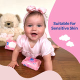 Curash Babycare Fragrance Free Wipes 6 x 80