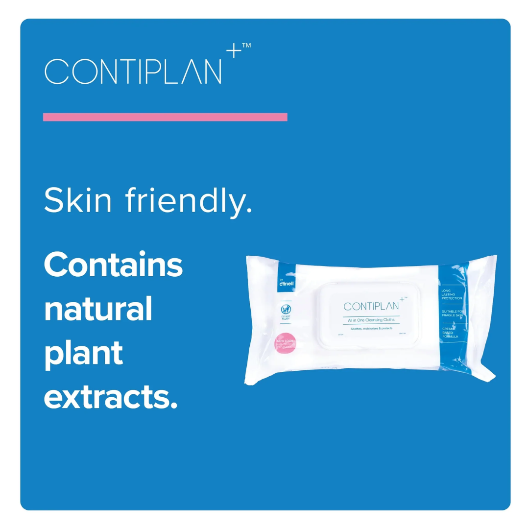 Clinell Contiplan All in One Cleansing Cloths - Pack/25 – TheMedicalStore