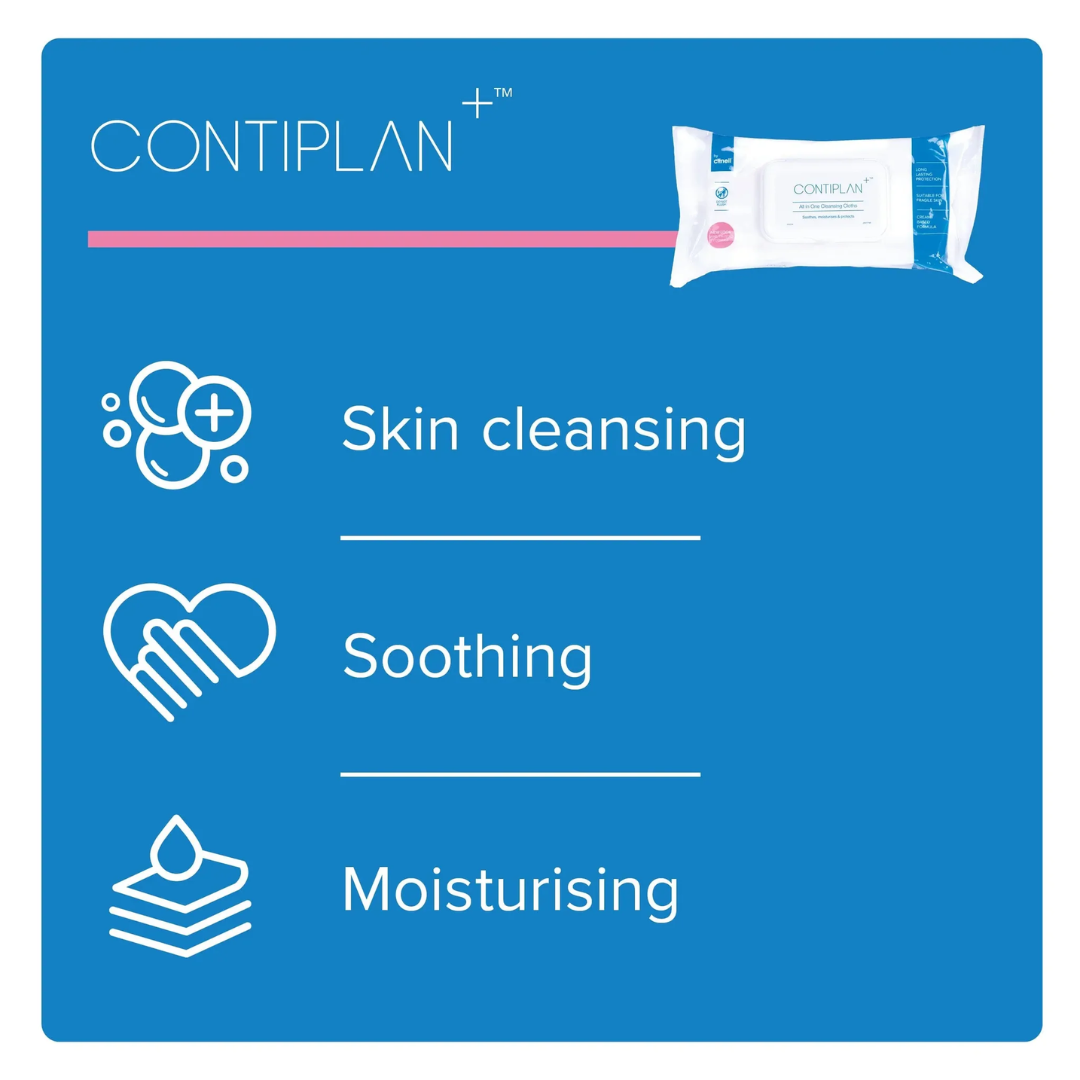 Clinell Contiplan All in One Cleansing Cloths - Pack/25 – TheMedicalStore