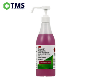 3M Avagard Antiseptic Hand Rub With Plunger 500ml 0.5% Chlorhexidine - Each