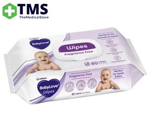 Babylove Everyday Wipes 80 Pack