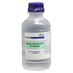 Baxter Sodium Chloride 0.9% Irrigation - 500ml