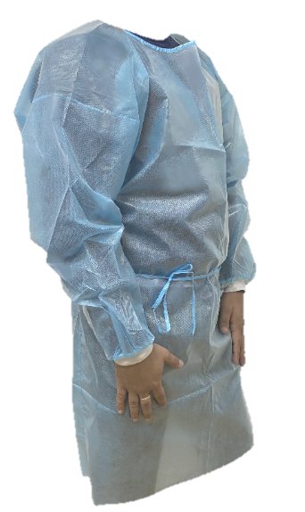 Impervious Patient Isolation Gown AAMI Level 3 - Pack/5