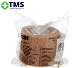 3M Coban Self-Adherent Wrap 5cm x 2m Tan - (1582)