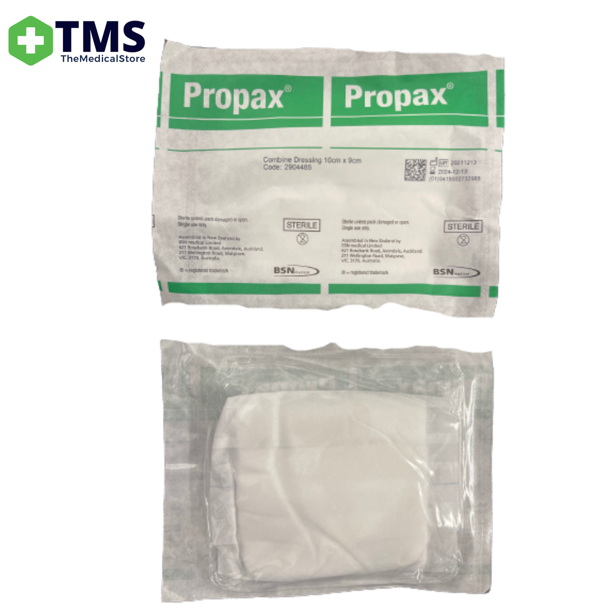 Propax Combine Wound Dressing 9cm x 10cm Sterile - Pack of 10pcs - 290 ...