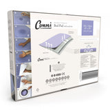 Conni Reusable Bed Pad with Tuck-ins 100cm x 100cm - Mauve