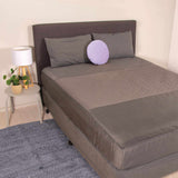 Conni Fitted Bed Pad Sheet Waterproof - Charcoal