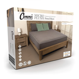 Conni Micro Plush Fitted Sheet Waterproof - Charcoal