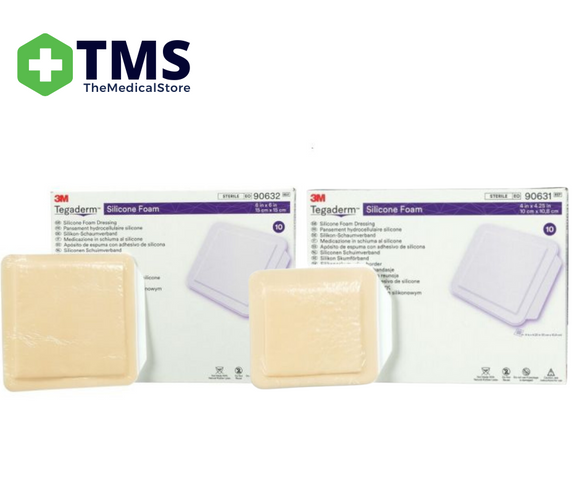 3M Tegaderm Silicone Foam Non Bordered Dressing