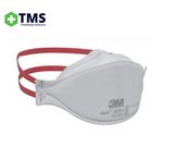 3M Flat Fold Particulate Respirator & Surgical Mask N95/P2 with Fluid Resistance - Each