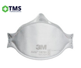 3M Flat Fold Particulate Respirator & Surgical Mask N95/P2 with Fluid Resistance - Each