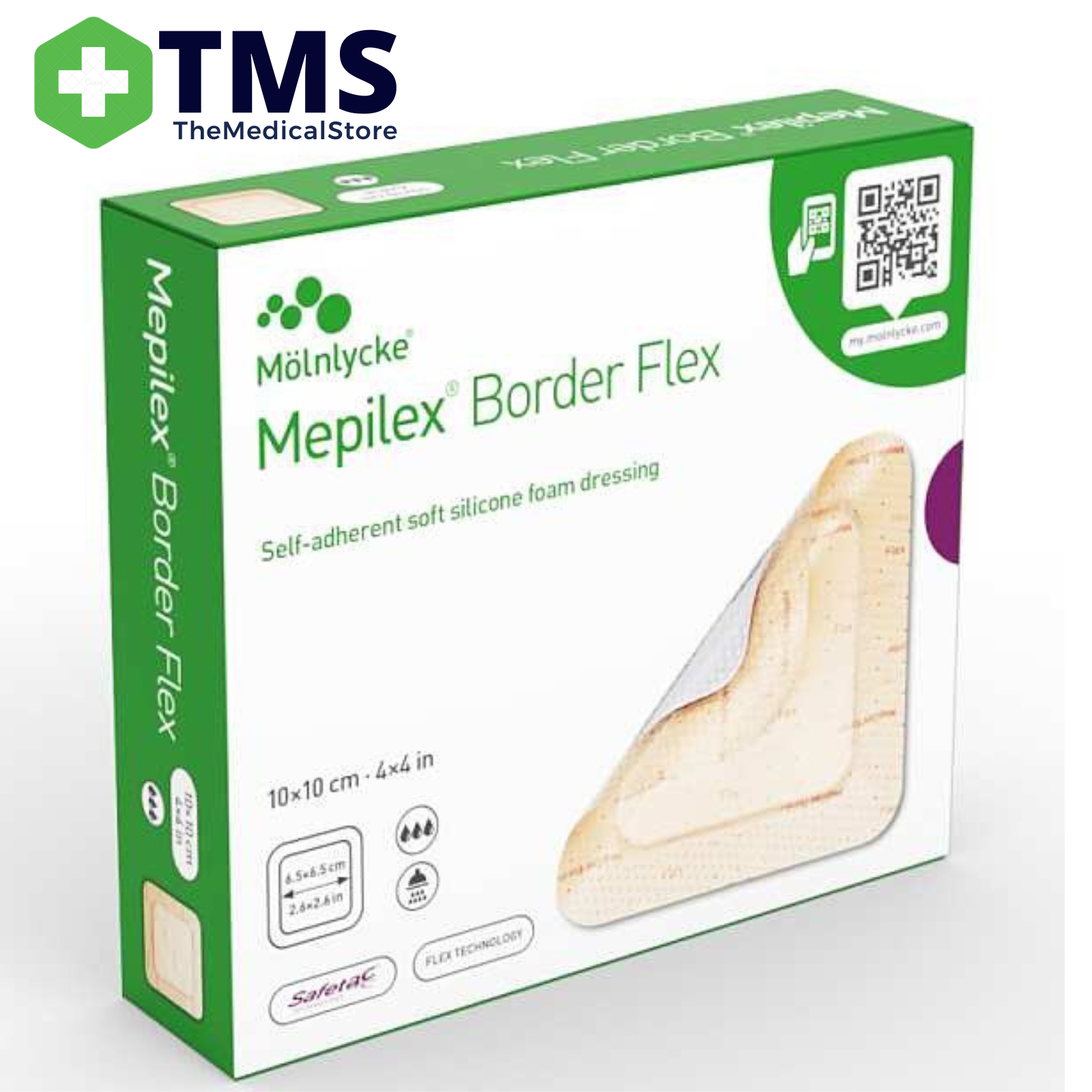 Mepilex Border Flex Dressing