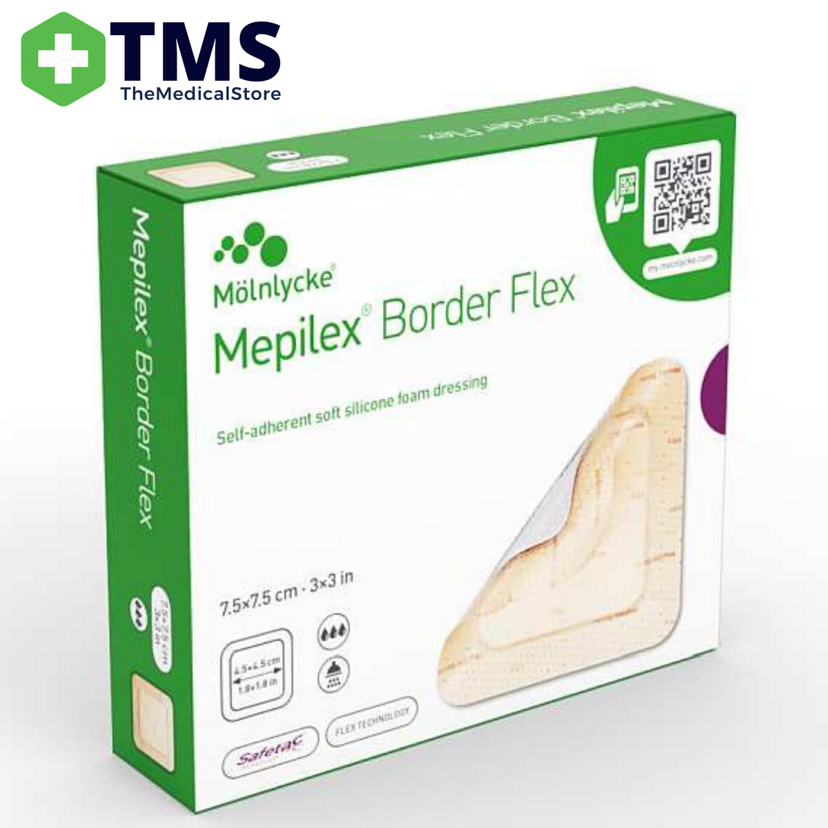 Mepilex Border Flex Dressing - Diamond Athletic