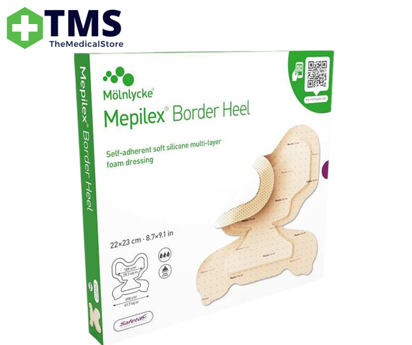 Mepilex Border Heel Dressing 22cm x 23cm - (282750)