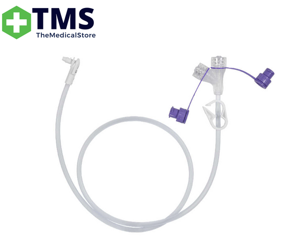 Mic-Key Continuous Feed Extension Set Secur-Lok Enfit 30cm - 0141-12