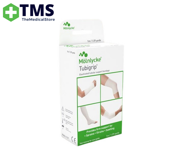 Molnlycke Tubigrip Elasticated Tubular Support Bandage-Size G Natural 1m/1.09yards