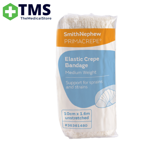 Primacrepe Elastic Crepe Bandage 10cmx 1.6m Medium