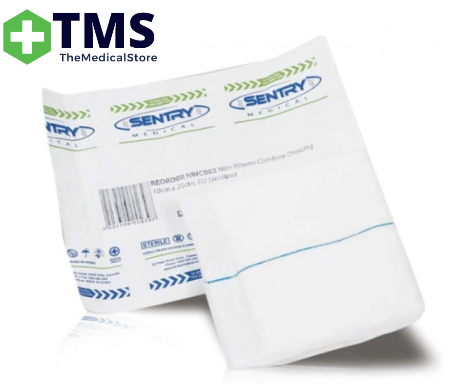 Sentry® Non Woven Combine Wound Dressing, 10cm x 20cm - Each Pack ...