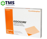 Smith & Nephew Iodosorb Iodine Medicated Dressing, 10g, 8cm x 6cm