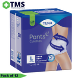 TENA Pants Plus Night Large - Pack/12