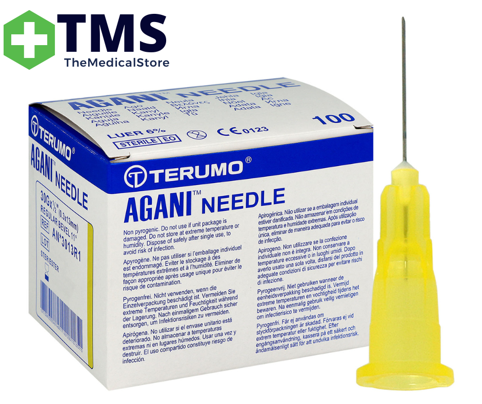 AGANI Hypodermic Needles 0,3 x 13 30G x 1/2