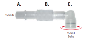 Parker Disposable Catheter Mounts - 6000-28(D)