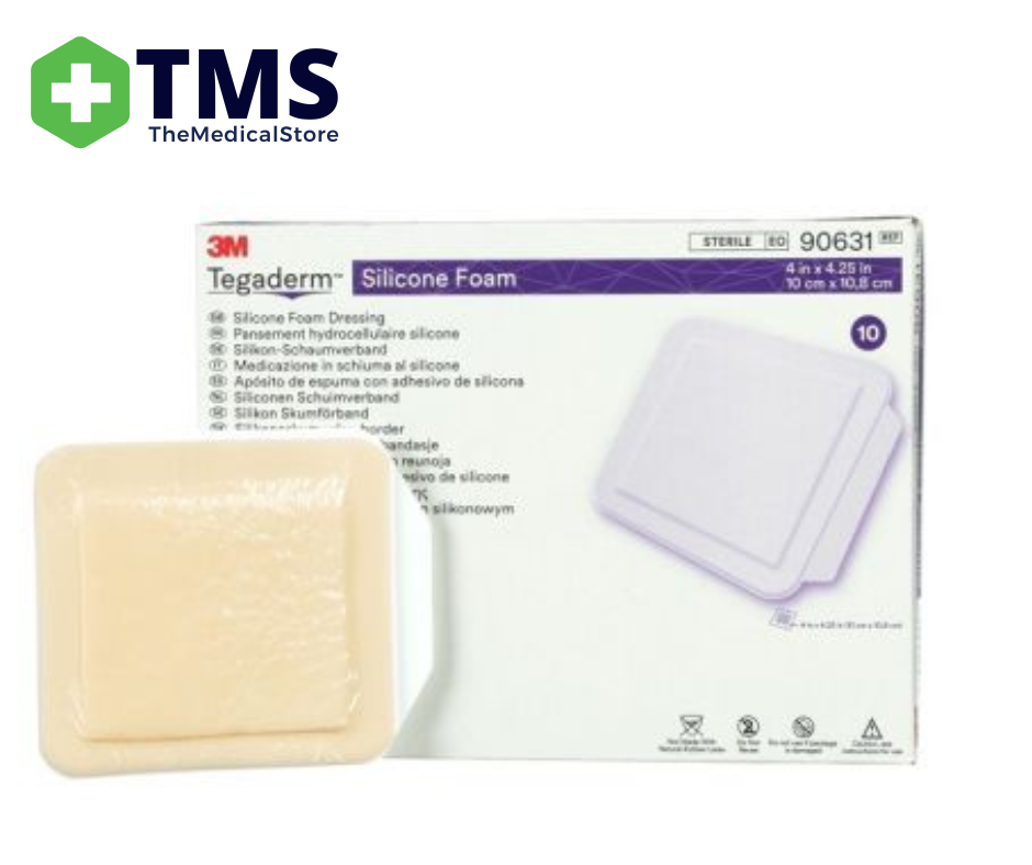 3M Tegaderm Silicone Foam Non Bordered Dressing TheMedicalStore