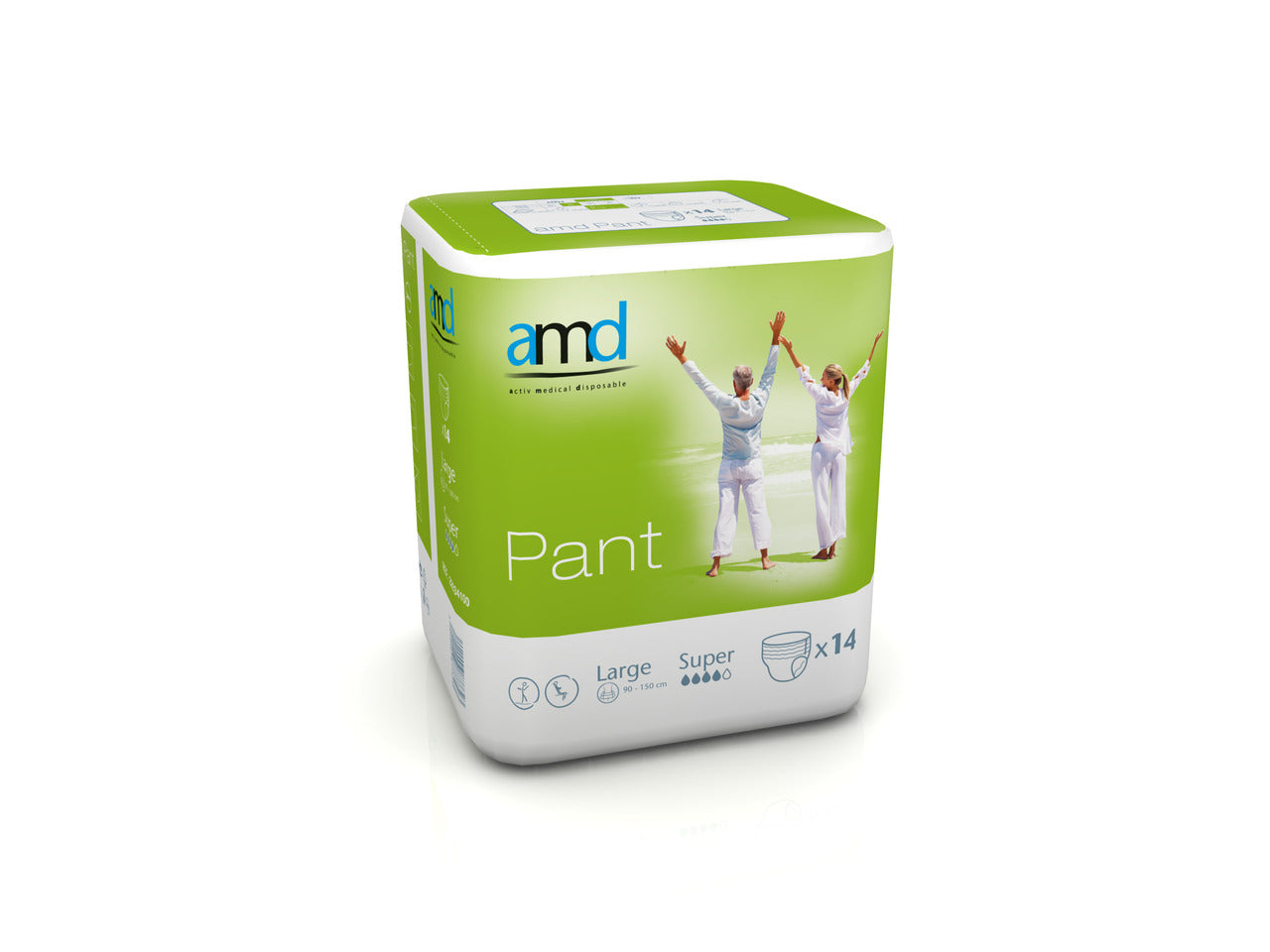 AMD Pull-Ups Pants Super Large -Pack/14
