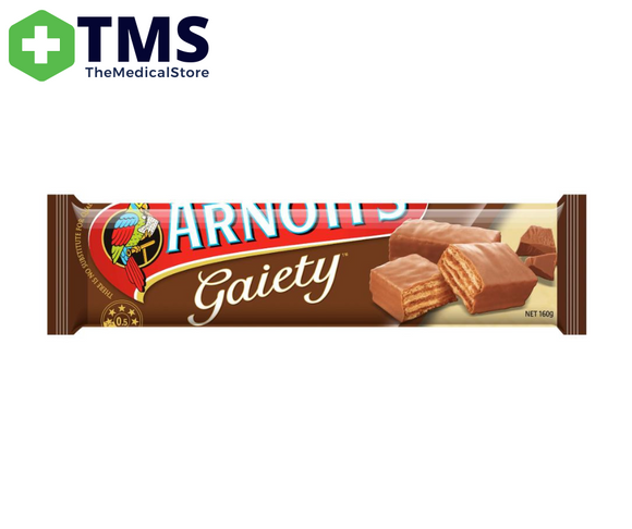 Arnotts Chocolate Gaiety Biscuits 160g