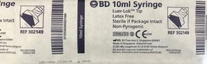 BD Syringe Luer Lock 10ML - Each
