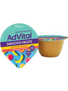 Banana and Mango Nutritionally Smooth Fruits 120g - Each