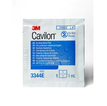 3M Cavilon No Sting Barrier Film 1mL Wipe 30/Box - 3343E