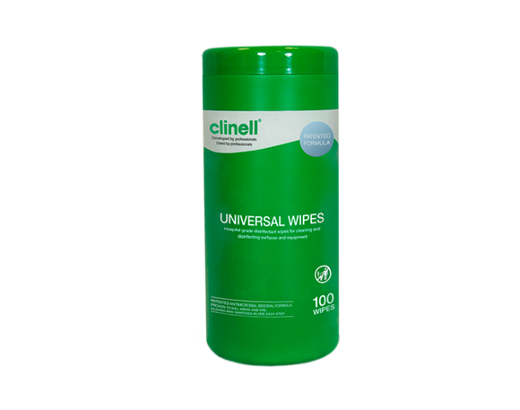 Clinell Universal Wipes Tub 100