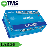 Mediflex Niclean 4.2 Powder Free Nitrile Gloves - Ctn/10 Box