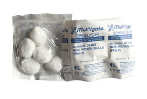 Multigate Sterile Non-Woven Balls (Pack of 5) Each