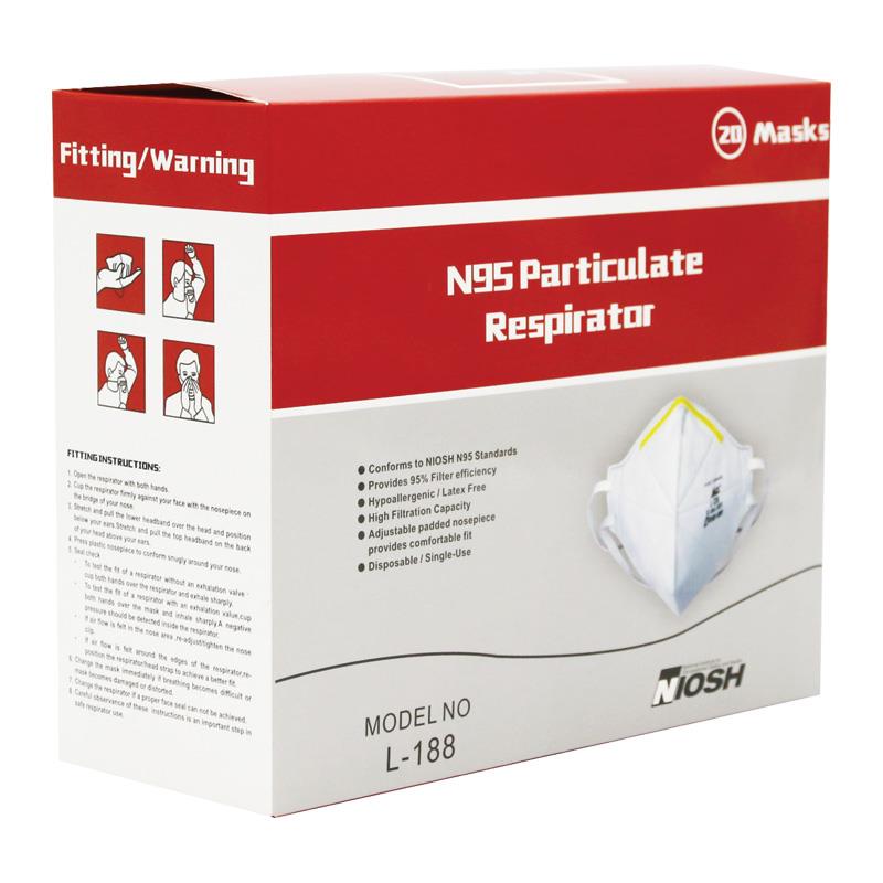 Harley N95 Particulate Respirator Box/20