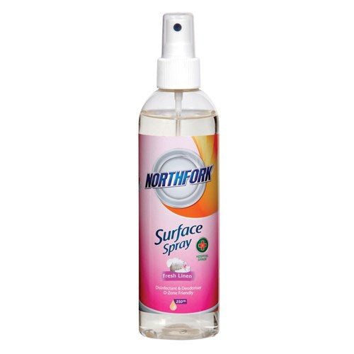 Northfork Disinfectant Air Freshener Spray Fresh Linen 250ml