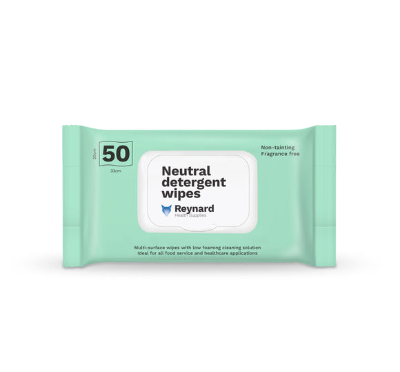 Neutral Detergent Wipes