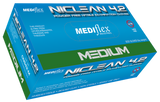 Mediflex Niclean 4.2 Powder Free Nitrile Gloves - Box/200