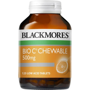 Blackmores Bio C Chewable 500mg 125pack