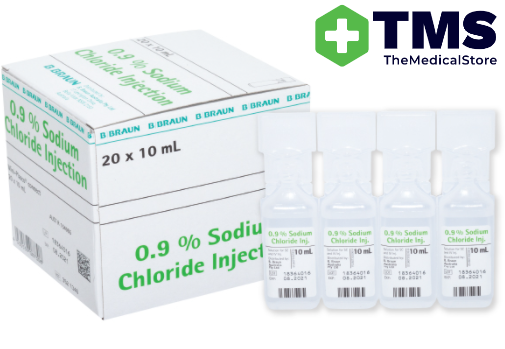 BBraun Sodium Chloride (Saline) 0.9% Injection 10ml